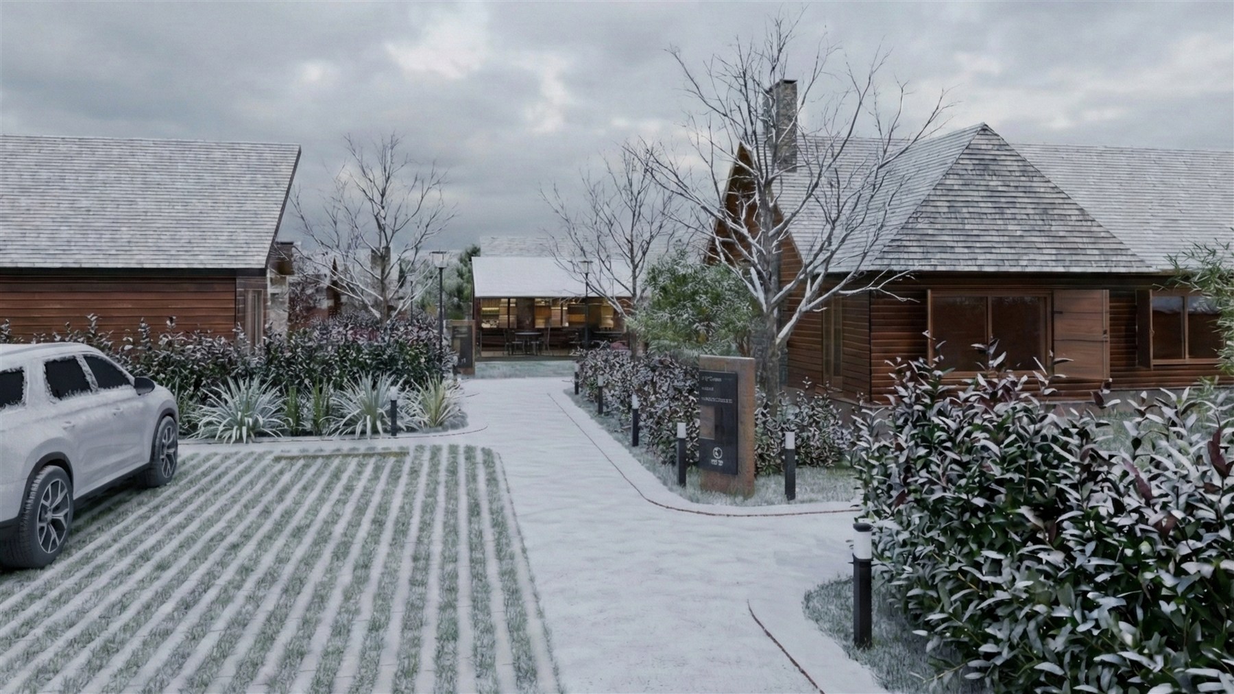 Paisaje en invierno