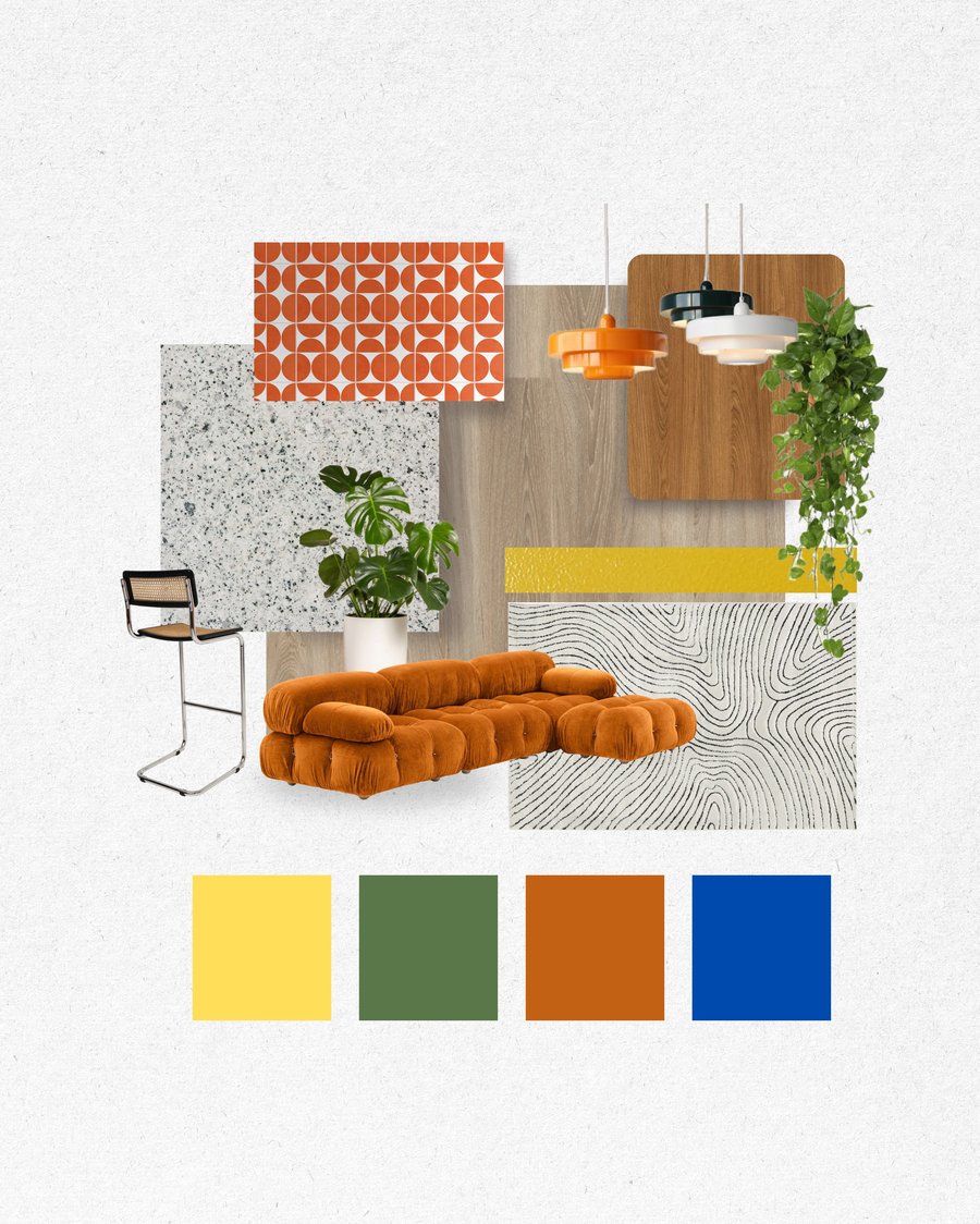 Moodboard Eclectic Loft