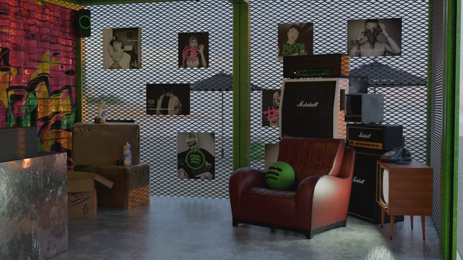 Interior zona instagrameable